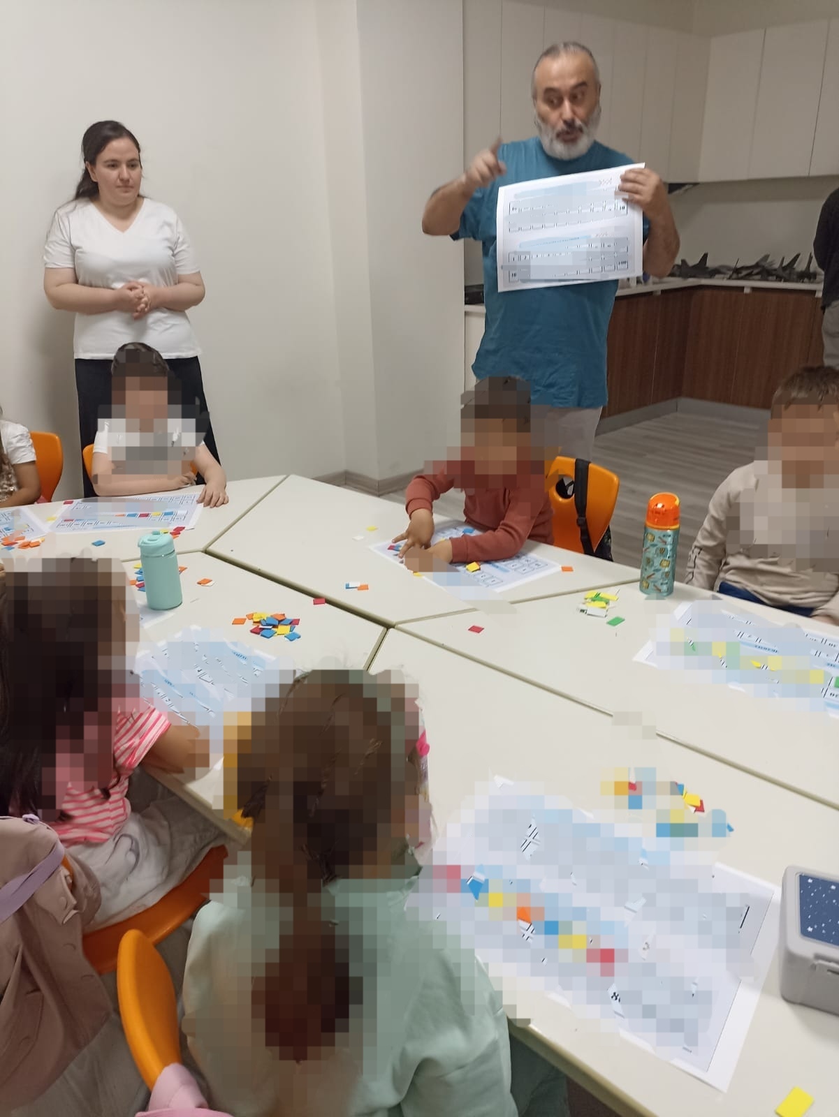A workshop photograph shared by Şeref Gökmen and Elif Özcan